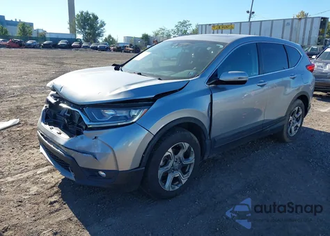 2019 Honda Cr-V Ex из США, поврежденный, VIN 5J6RW2H54KL021818